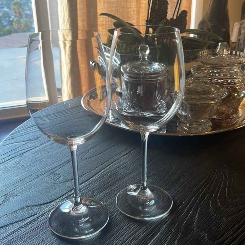 REIDEL 9.75” Red Wine Glasses (2)